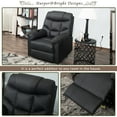 thumbnail image 5 of Power Lift Recliner Chair for Elderly, Electric Recliner for Elderly 330lbs, Heavy Duty Lift Chairs Recliners with Remote Control, Modern Chaise Lounge Bedroom Living Room Furniture, Balck, Q7484, 5 of 10