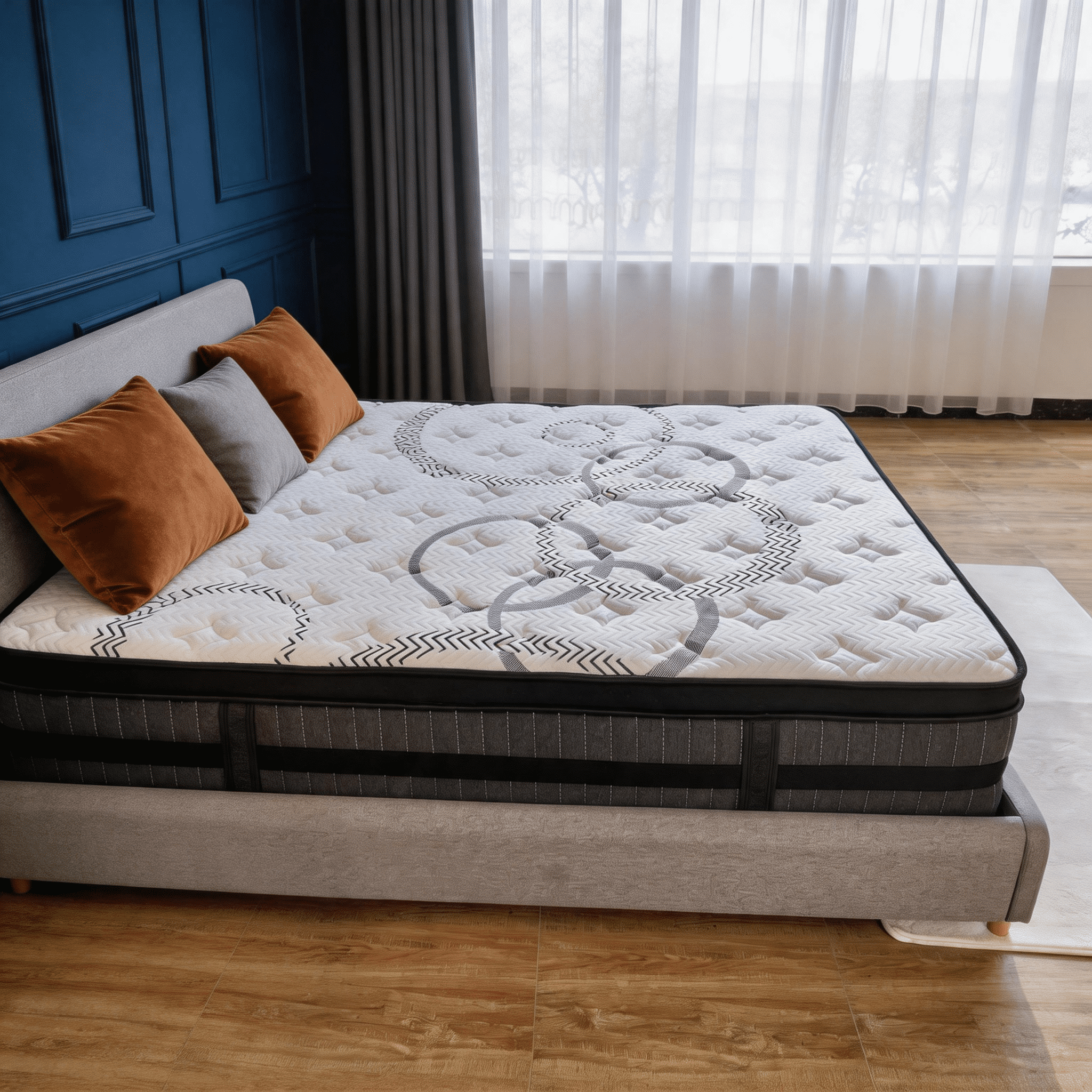 Kizreo 12 inch Full Mattress, Hybrid Extra Firm Mattresses with Cooling Gel Memory Foam in a Box, OEKO-TEX and CertiPUR-US Certified