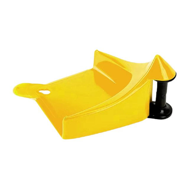 Colaxi Guide de Tuyau de Voiture, Outil de Protection pour Lavage de Voitures, Rouleau de Tuyau de Pneu de Voiture, Système de Roulement pour Lavage de Voitures, Camion Jaune