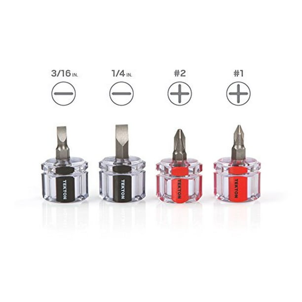 TEKTON Mini Screwdriver Set 4 Piece 26391 Walmart
