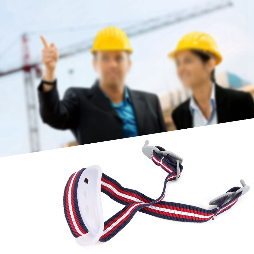 LAFGUR Hard Hat Sling Hard Hat Chin Straps, White High Toughness For