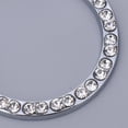 thumbnail image 4 of Miulika Car Engine Ignition Start Stop Button Crystal Diamond Decal Cover White, 4 of 9