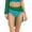 Turquoise, variant on Raenseen Womens Lyrical Dance Shorts Bottoms with Asymmetrical Ruched Mesh Fancy Ballet Contemporary Dancewear Red XXL