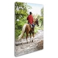 thumbnail image 2 of Trademark Fine Art 'Horse Rider' Canvas Art by The Macneil Studio, 2 of 3