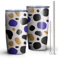 thumbnail image 2 of Leopard Print 20oz Coffee Tavel Tumblers, Stainless Steel Mobile Tumbler, Vacuum Insulated Coffee Mug with Lid, Spill-Proof Travel Cup for Hot & Cold Drinks, 2 of 6
