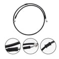 thumbnail image 3 of Miangastore Iron Motorcycle Brake Hose Black 1Pack 47.2X0.3In, 3 of 8