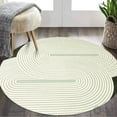 thumbnail image 7 of Round Rug, 13x13 Carpet for Living Room, Bedroom, Tufted Silk Wool Rug, Geometric Carpet, 7 of 7