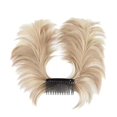thumbnail image 1 of Mujeres Messy Bun Hairpieces Hair Bun Extension Antideslizante Moda Uso diario Accesorios para el cabello para cabello fino Todo tipo de cabello Prom Estilo E Fernando Clip de garras de pelo, 1 of 8