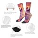 thumbnail image 4 of Balery Sunset Cloud Corgi Calcetas Largas con Estampado para Hombre y Mujer – Suaves y Transpirables, Talla Única (US 5-11), 4 of 6