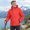 Bordeaux Red-XX-Large, variant on Men's Lightweight Waterproof Rain Jacket Shell Hooded Outdoor Raincoat Samurai Black Large