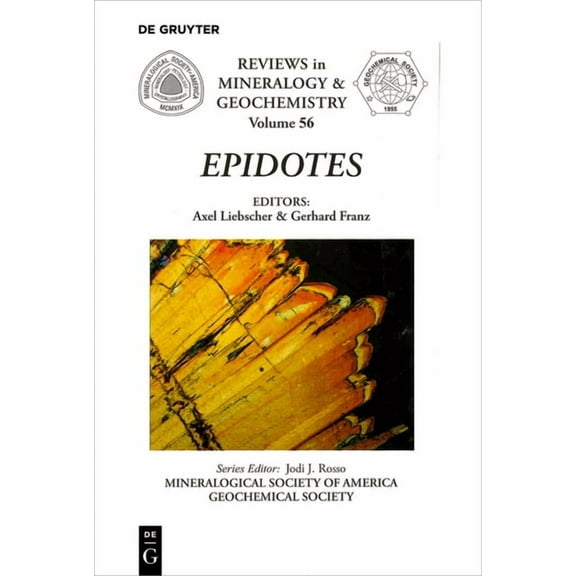 Reviews in Mineralogy & Geochemistry Epidotes, Book 56, (Paperback)