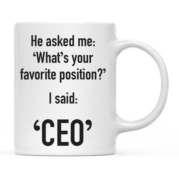 Andaz Funny Profession Favorite Quote Ceramic Coffee Mug