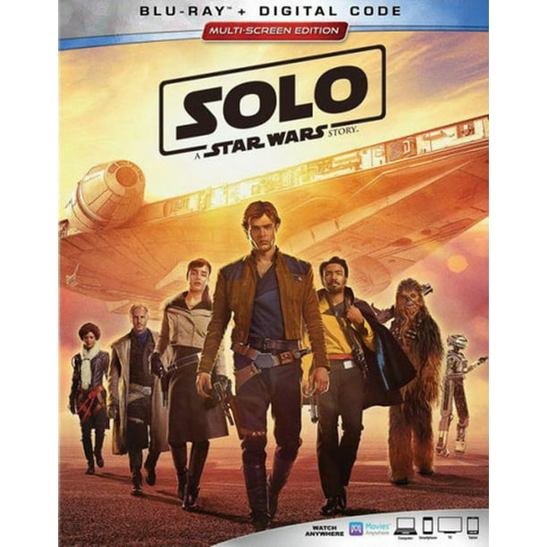 Solo: A Star Wars Story (Blu-ray + Blu-ray + Digital Code)