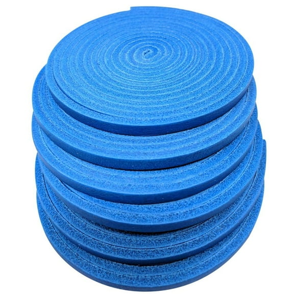 TOFL Baseball Glove Leather Repair Laces Baseball Mitts Blue 6 Pack 72in x 3/16in