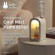 thumbnail image 2 of Humidifier - Ultrasonic Quiet Humidifiers, Mini Cute Humidifier With Night Light, 380ml Humidifiers For Bedroom/babies Nursery/office Xxf, 2 of 5