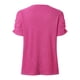 thumbnail image 4 of Blusa informal de manga corta para mujer - Cuello redondo, mangas con volantes y detalles a rayas - Prenda ligera para primavera-verano, 4 of 8