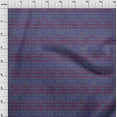 thumbnail image 3 of oneOone Cotton Cambric Fabric Leaves & Floral Block Printed Fabric 1 Yard 56 Inch Wide, 3 of 4