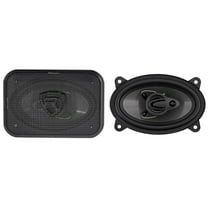 Pair Rockville RV46.3A 4x6" 3-Way Car Speakers 500 Watts/70 Watts RMS CEA Rated