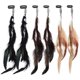 thumbnail image 1 of Feather Hair Accessories with Hair Clips (Set of 6), Bohemian & Indian Headdress, Women Feather Hair Extensions, Cladding Hair Accessories for Cosplay, 1 of 5