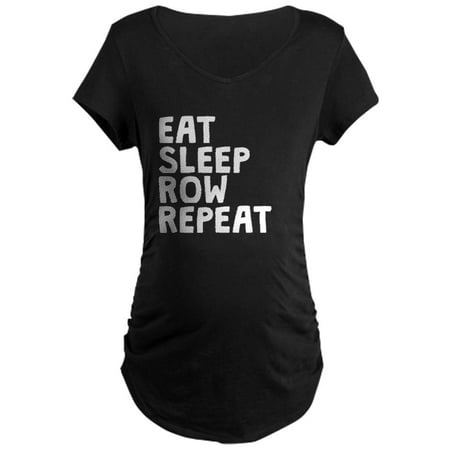

CafePress - Eat Sleep Row Repeat Maternity T Shirt - Maternity Dark T-Shirt