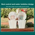 thumbnail image 6 of FurNest Clear Orchid Pots Flower Pots Garden Plastic Pots 10/12/15/21cm Plant Pot, 6 of 9