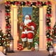 thumbnail image 1 of Cortina Navideña de Papá Noel para Puerta, Decoración Festiva | Tela de Nailon | 180 X 90 Cm | En Stock, 1 of 6