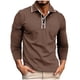 thumbnail image 2 of pstuiky Camisas casuales de manga larga para hombre, Cárdigan informal de manga larga con botones y bolsillo para hombre Tops de talla grande para hombre m, 2 of 7