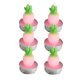 thumbnail image 1 of Naiovety Kit de decoración de pasteles de 6 piezas, exquisito cumpleaños hecho a mano, decoración de velas de cumpleaños, adornos, utensilios para Artesanía Rosa Naiovety HA059502-04, 1 of 6