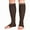 Brown, variant on NEWZILL Compression Socks for Men & Women - 20mmHg Graduated Circulation Support, Open Toe, Cotton Blend, Ideal for Nurses