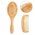 thumbnail image 4 of Head Scalp Comb Bamboo Hairdressing Comb Set For Hair Salon For Barber Salon Comb Set, 4 of 8
