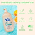 thumbnail image 5 of Baby Magic Soothing Hair & Body Wash for Children, Vanilla & Oat, 30 fl oz, 5 of 8