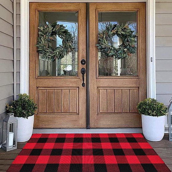 Layered Door Mats Outdoor