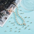 thumbnail image 4 of 200pcs 304 Stainless Steel Beads Hollow Round Golden 6x5mm Hole: 2.2mm, 4 of 5