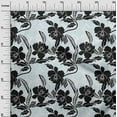 thumbnail image 3 of oneOone Polyester Spandex Black Fabric Asian Floral Sewing Craft Projects Fabric Prints By Yard 56 Inch Wide, 3 of 4