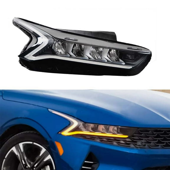 Passenger Side  LED Headlamp Unit For Kia K5 LX/LXS/EX 2021-2023 Models - Part 92102-L3100