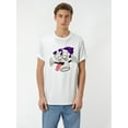 thumbnail image 1 of Camiseta informal con estampado gráfico de dibujos animados para hombre, moderna camiseta de cuello redondo para verano, camisetas de ocio, 1 of 7