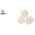 thumbnail image 1 of Estatua De Pensador Abstracto Creativo Y Hojas De Palma De Madera Para Decoración De Pared, Figura Decorativa única Para La Entrada Del Dormitorio, Regalo De Inauguración De La Casa., 1 of 8