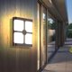 thumbnail image 4 of Lámpara de pared LED moderna para exteriores, resistente al agua, para jardín, pasillo, balcón, entrada, aplique de pared, decoración del hogar, accesorios de iluminación lustrosos, 4 of 5