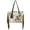 Chocolate, variant on Genuine leather hair on cowhide women's shoulder bag with fringes