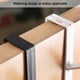 thumbnail image 4 of Gancho de puerta de cinco segmentos, gancho organizador multifuncional para almacenamiento de toallas, color blanco, 4 of 6