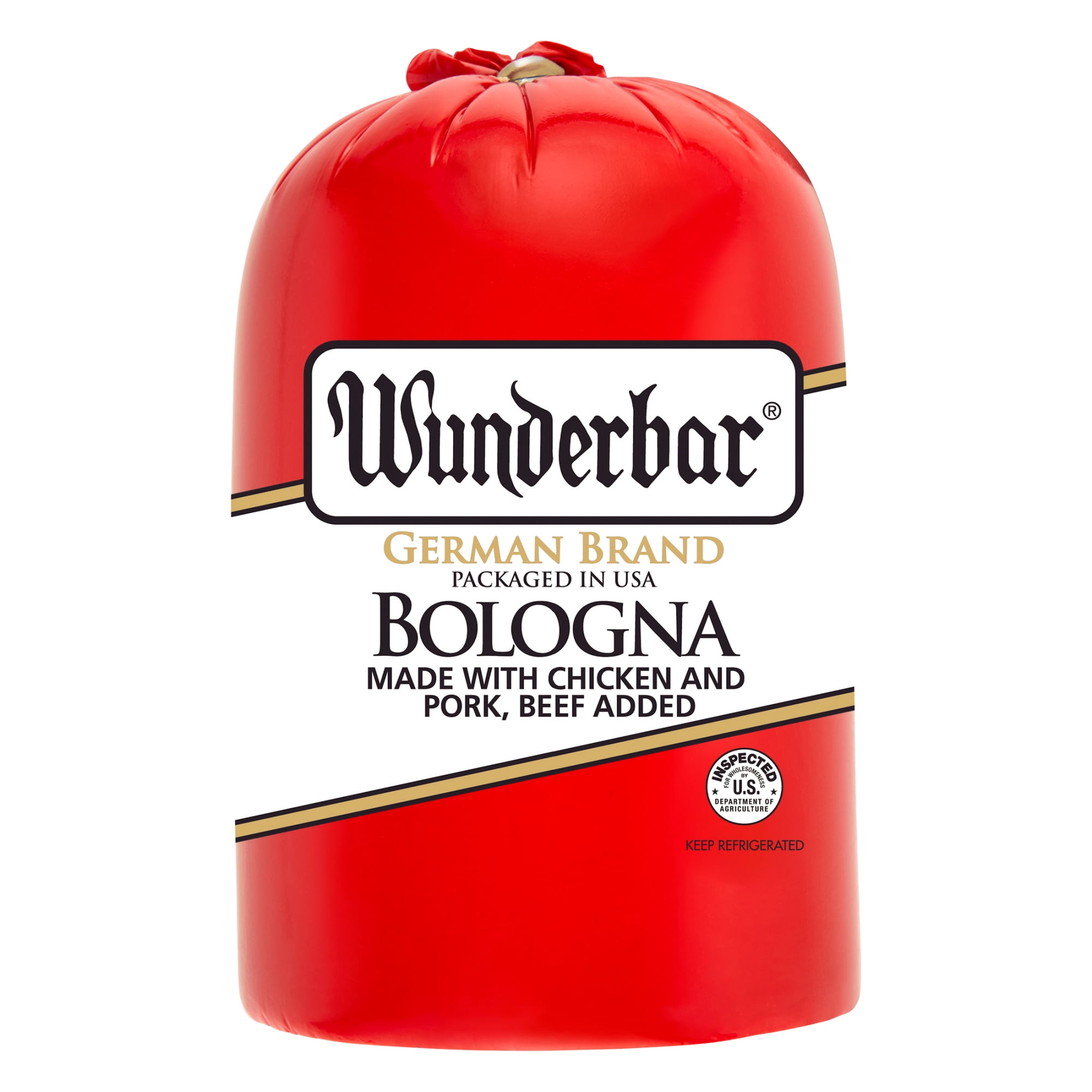 Wunderbar German Brand Bologna, Deli Sliced