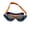 Orange, variant on Swimming Goggles, Swim Goggles, Wide View Swim Goggles, Ski Goggles, Integrated Swimming Goggles, Colorful Ki Ds Swim Goggles for Bo Ys and Gi Rls 5-18 Years Old, Red