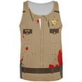 thumbnail image 1 of Débardeur pour Adulte à Imprimé Intégral de Costume de Zombie Sheriff d'Halloween, 1 of 1