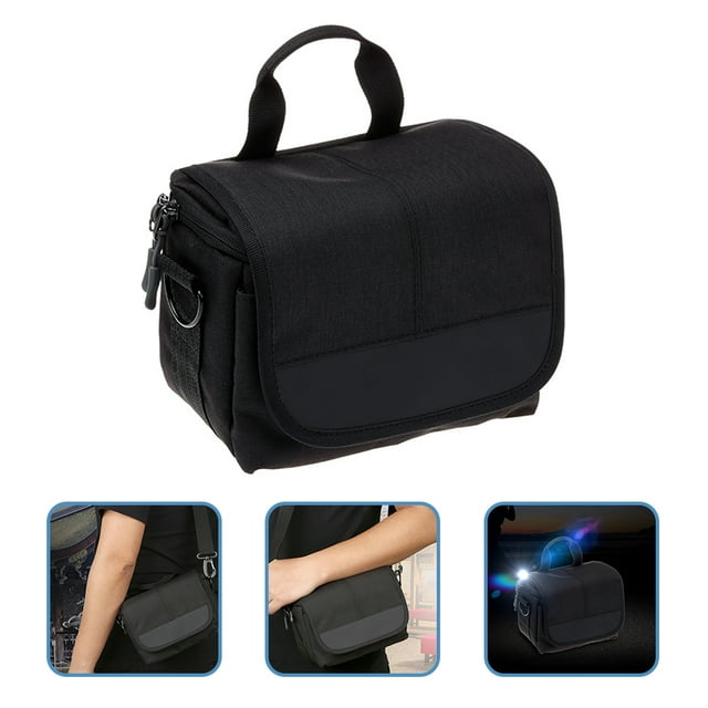 unbranded Bolsa De Hombro Para Cámara Digital Resistente Con Material Nylon Duradero
