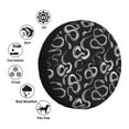 thumbnail image 4 of Fotbe Snake Funda de Llanta de Repuesto con Estampado, Engrosada, Ajuste Universal para Jeep, Remolque, RV, SUV, Camión-14 inch, 4 of 6