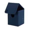 thumbnail image 2 of Vault X Trading Card Toploading Deck Box, 80+ sleeved cards, Premium Exo-Tec Material, Card Holder Storage Box, Magnetic Lid, for MTG Commander, TCG (Blue), 2 of 8