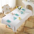 thumbnail image 1 of Nappe de Table à Manger Nappe Sans Rinçage Anti-Huile Imperméable Anti-Brûlure Luxe Léger Style PC Nappe en Tissu, 1 of 7