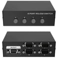 thumbnail image 5 of RS232 Switch 4 in 1 Out RS232 Serial DB9 Pin Switcher 4x1 for PC Console Printer Sharing Selector Co, 5 of 5