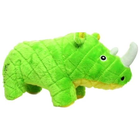 UPC: 0180181909887 | Mighty Safari Rhinoceros Green Durable Dog Toys