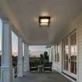 thumbnail image 4 of Artcraft Lighting Overbrook 1-Light Outdoor Flush Mount Black, 4 of 6